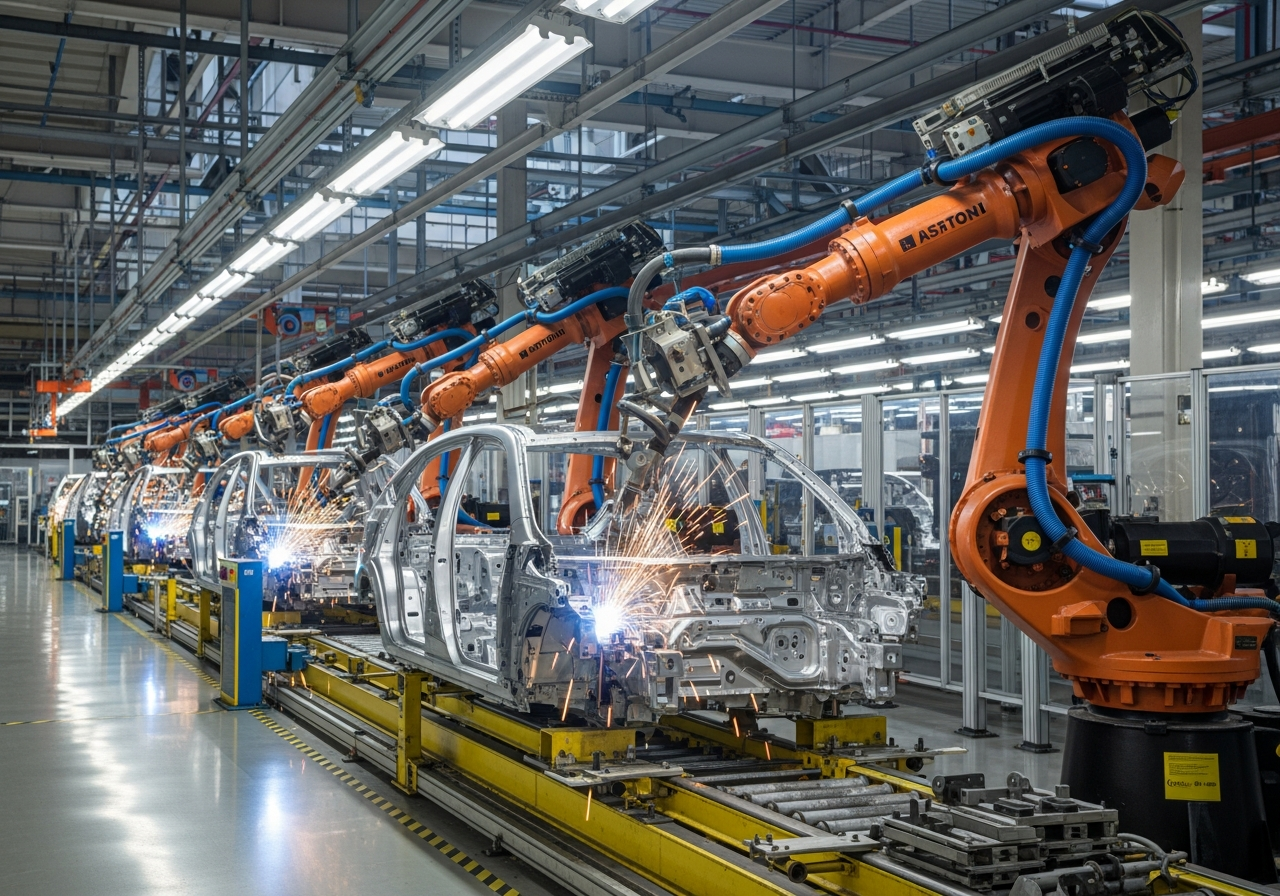 Factory production line